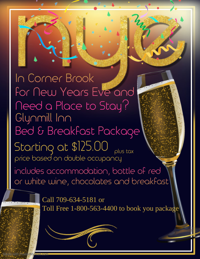 New Year’s Eve at The Glynmill Inn